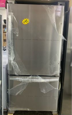 Whirlpool Refrigerator Stainless Steel- Take it for Zero Down Ask for Details!