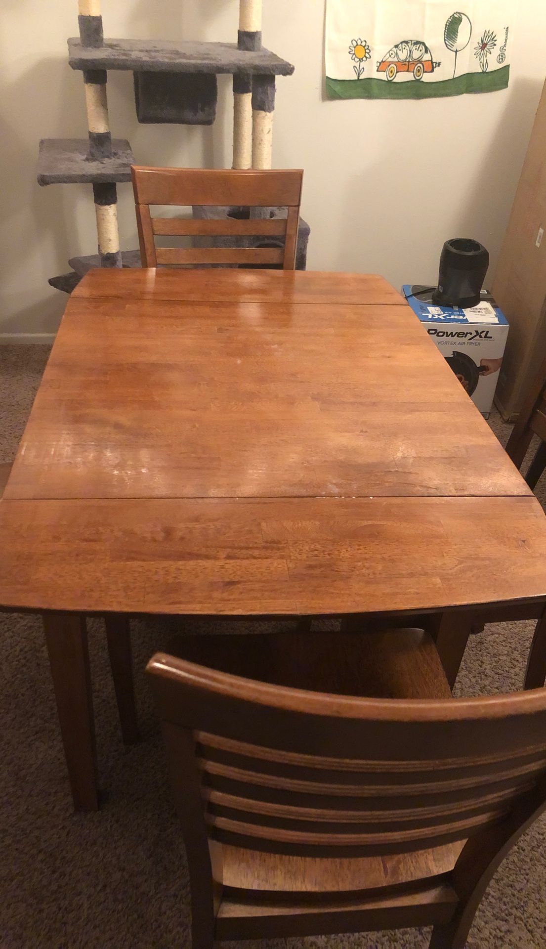 FREE Kitchen table with 4 chairs