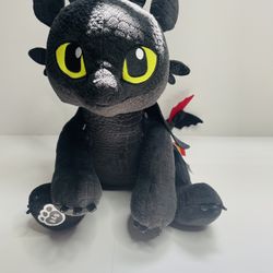 Build A Bear “TOOTHLESS “HOW TO TRAIN YOUR DRAGON “ PLUSH