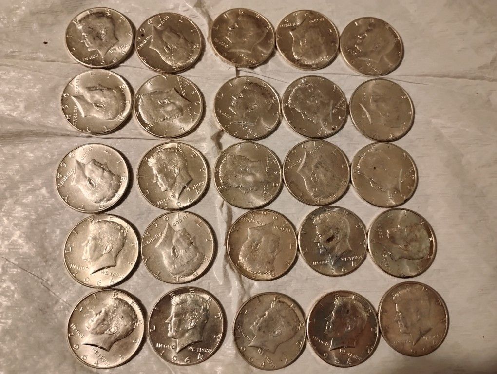 29 Kennedy Half Dollars $300