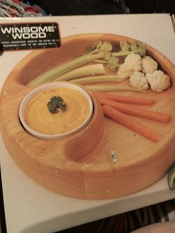 Winsome wood chip and dip 12”