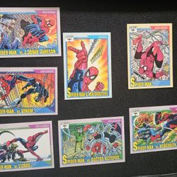 Spiderman Lot.  Marvel Series 2.1991