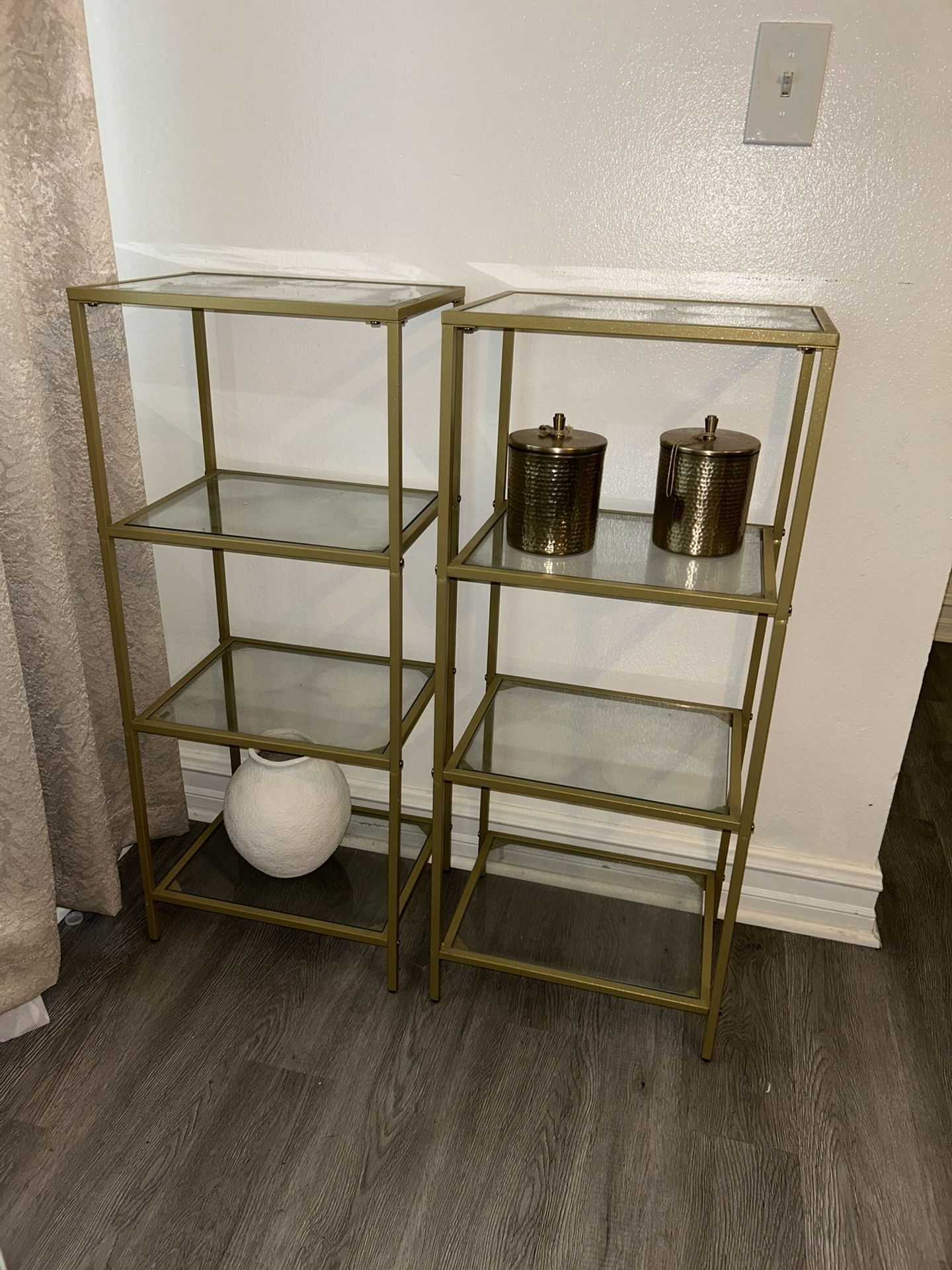 New!! Two Glass Shelves