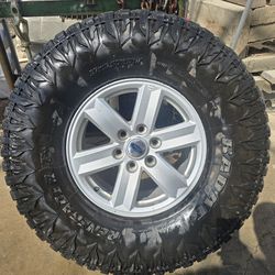 17" Wheel and 37" Tire