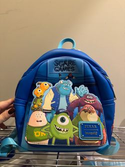 Loungefly Pixar Monsters University Scare Games Mini Backpack