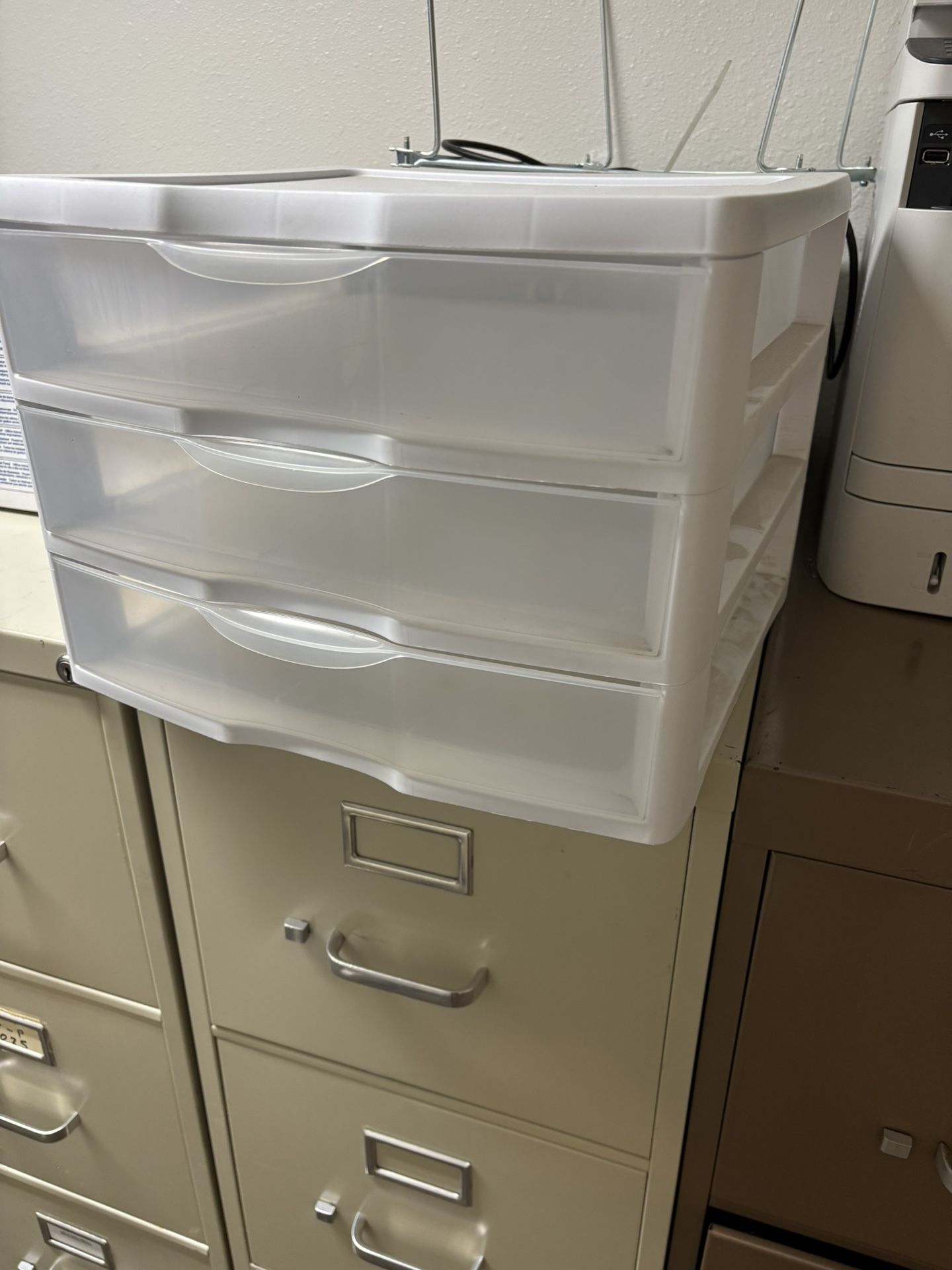 Small 3 Drawer Organizer Storage Unit