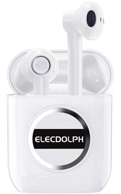 Wireless Earbuds, ELECDOLPH Bluetooth 5.0 True Wireless Earbuds, 30H Cycle Playtime Wireless Headphones HiFi Stereo Earphones
