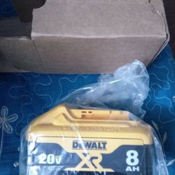 Dewalt Xr 8.0 Battery       Only One 