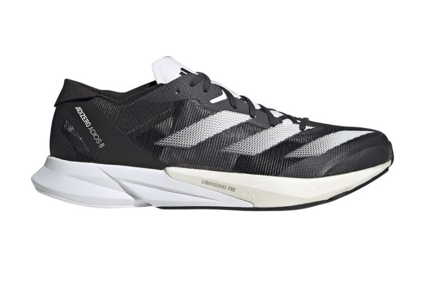 Adidas Adizero Adios 8 Low Mens Running Shoes Black ID6902 NEW Men’s 10.5