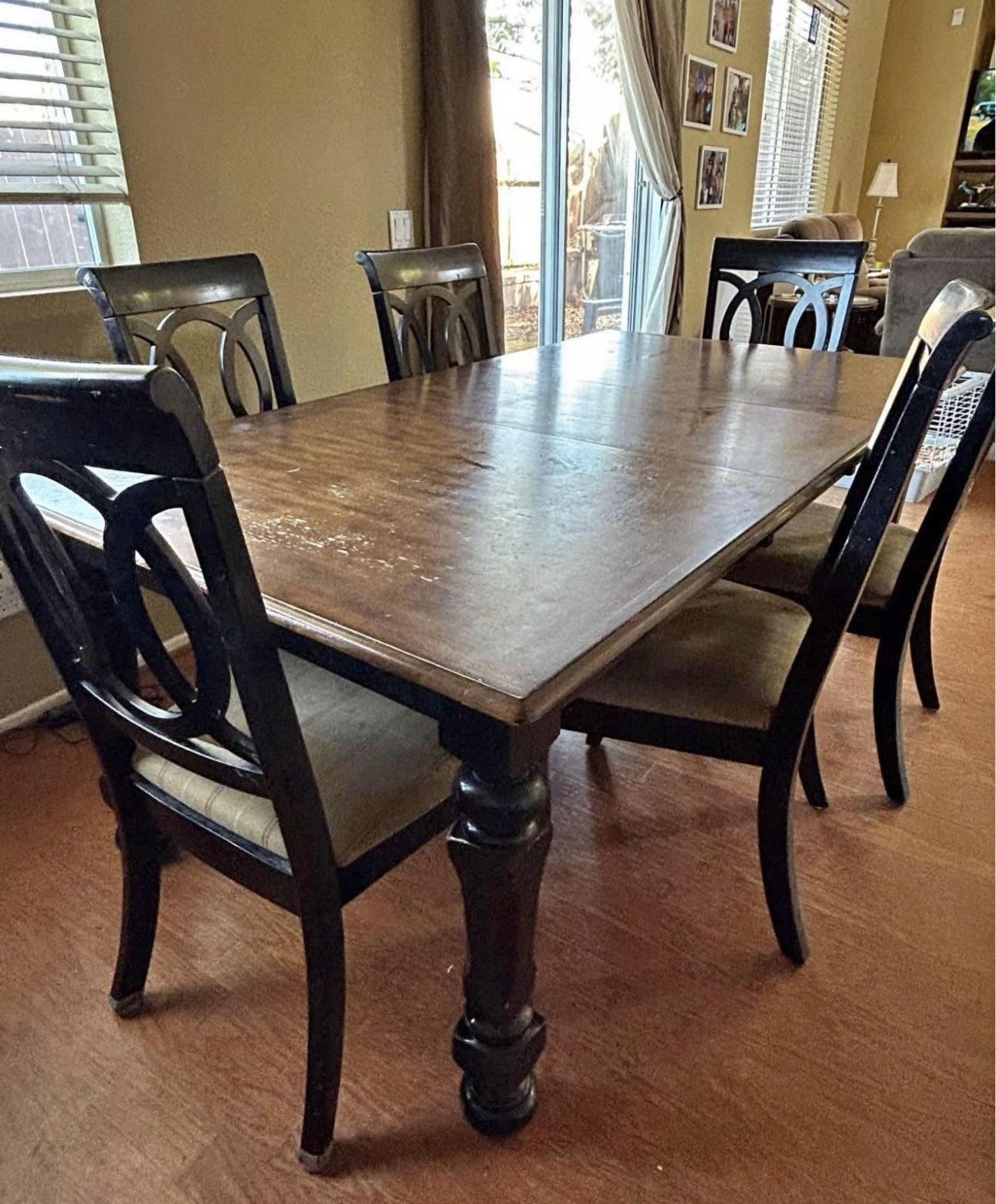 Dining Room Table With 6 Chairs