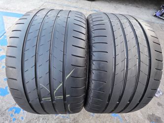 2 USED TIRES BRIDGESTONE RFT 275/35/19