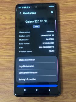 Samsung Galaxy S20 FE 128GB Unlocked