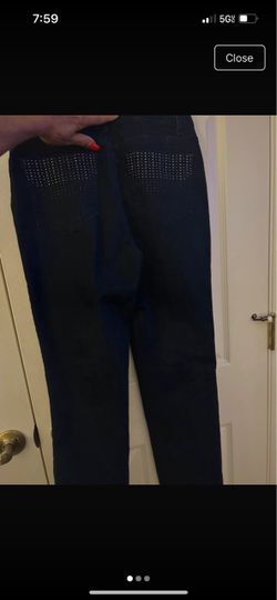 Jones NY Embellished Jeans