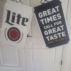 Aluminum Beer Sign