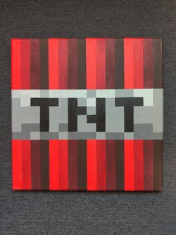 Minecraft TNT Painting