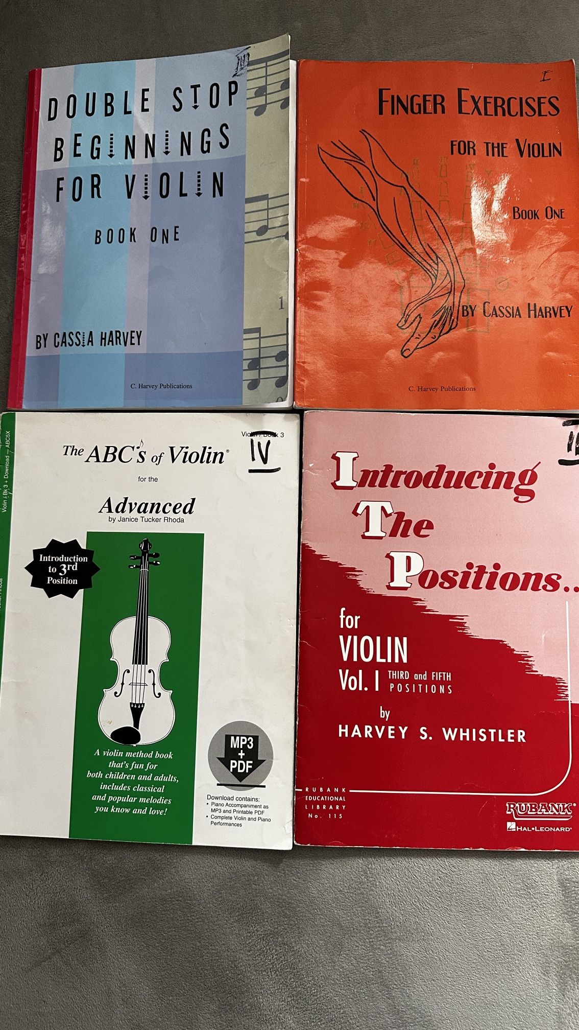 Practice Books For Violin