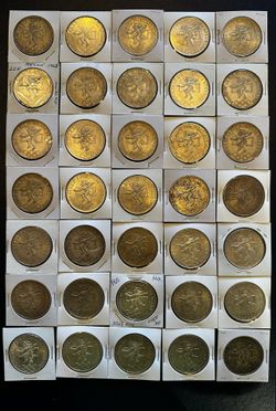México Olympic Games Silver Coins