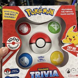 Pokemon Trivia Game 