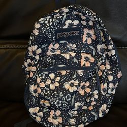 JanSport  Blue/flower Backpack