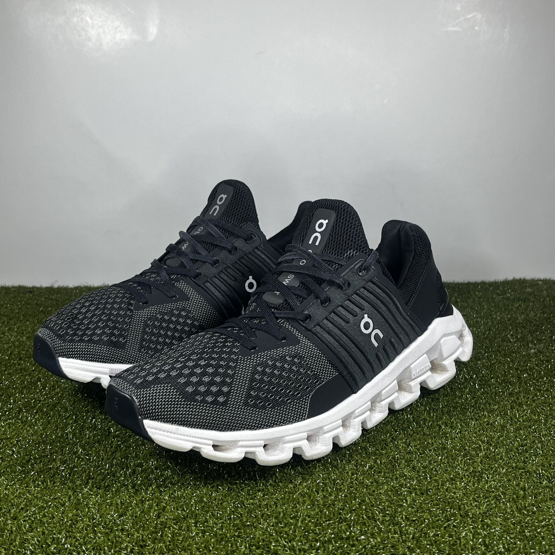 On Cloudswift Running Shoes Black/Rock Women's Size