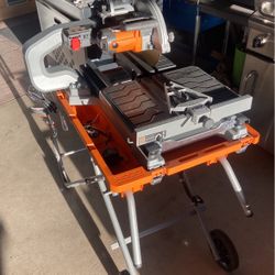 Wet Tile Saw With Stand