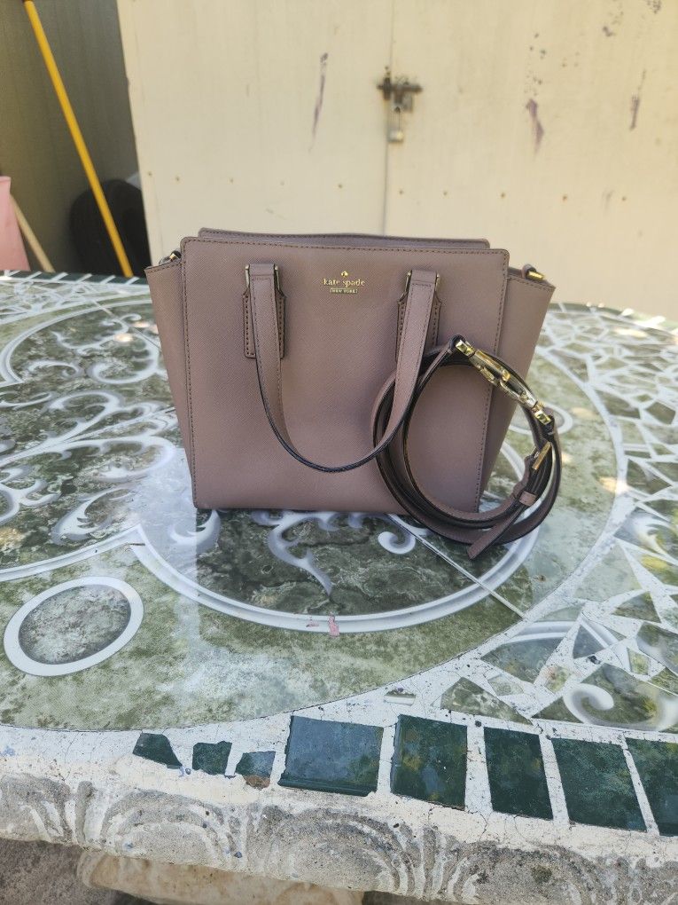 Kate Spade Hayden Bag Taupe Color