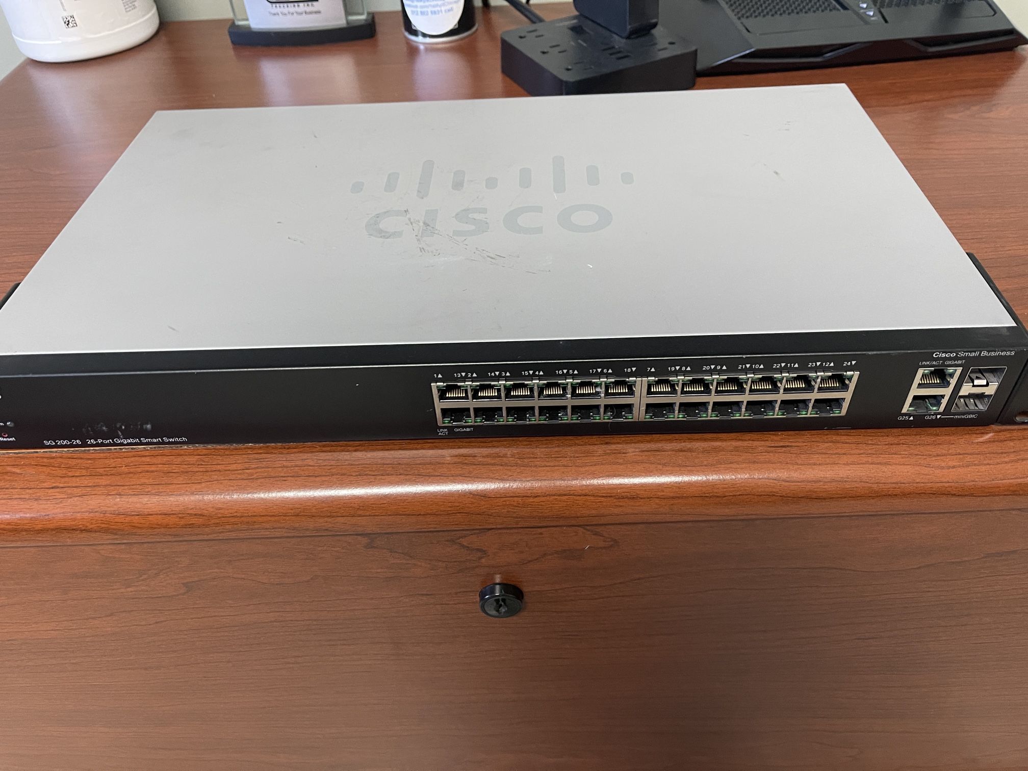 Cisco Switch SG200-26 Gigabit Ethernet