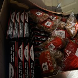 Rubber Bands And Mouse Pad With Gel