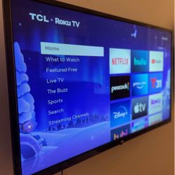 32” TCL Roku TV 