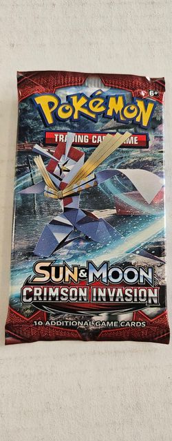 Pokémon Sun & Moon Crimson Invasion Booster Pack