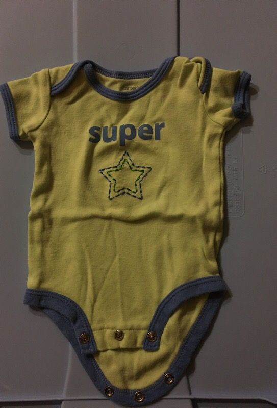 Carter's newborn onesie