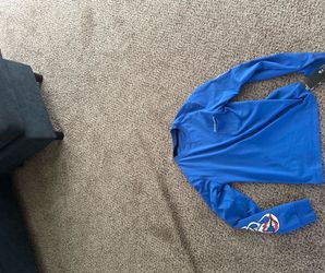 Chrome Hearts Blue Long Sleeve Shirt