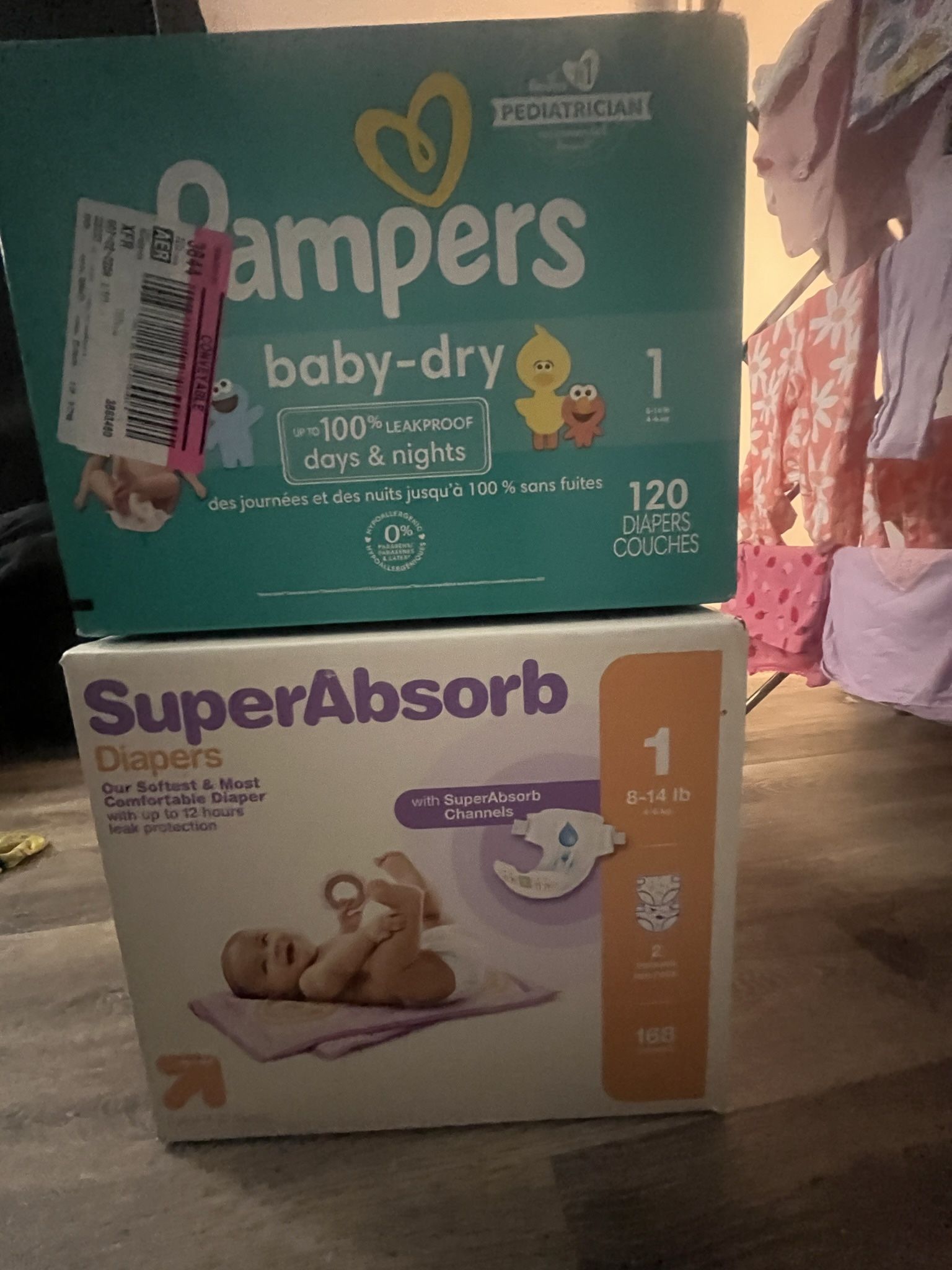Size 1 Pampers