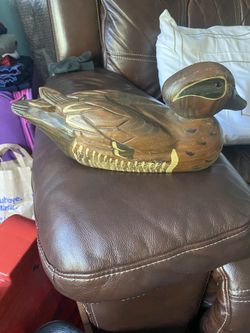 Duck Decoy. Solid Wood