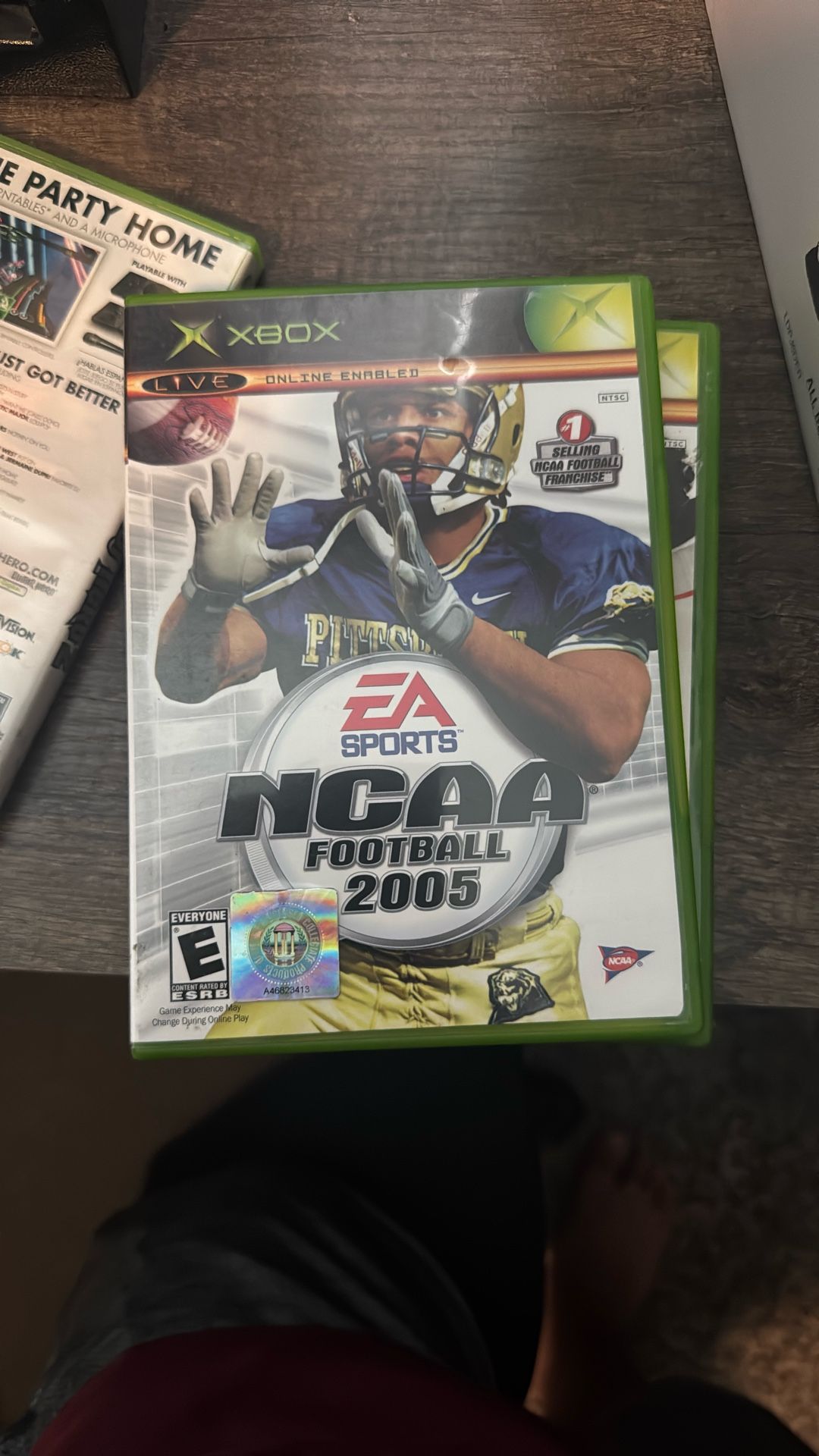 NCAA Football 2005 / Top Spin Combo (Microsoft Xbox, 2004)