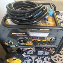 Firman 7500 Duel Fuel Generator- Used Once 