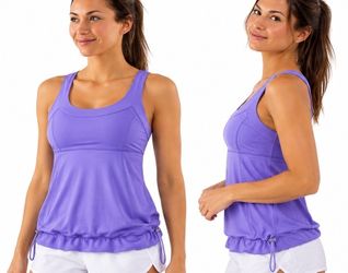 Lululemon Run Ta Ta Topper Tank Purple Size 6