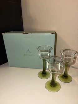 Partylite Radiant Glow Stemmed Trio
