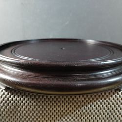 Vintage Large Chinese 11.5" Wood Display Stand 