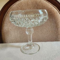 Small Glass Bowl On A Stand