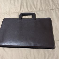 Leather brief case  bag