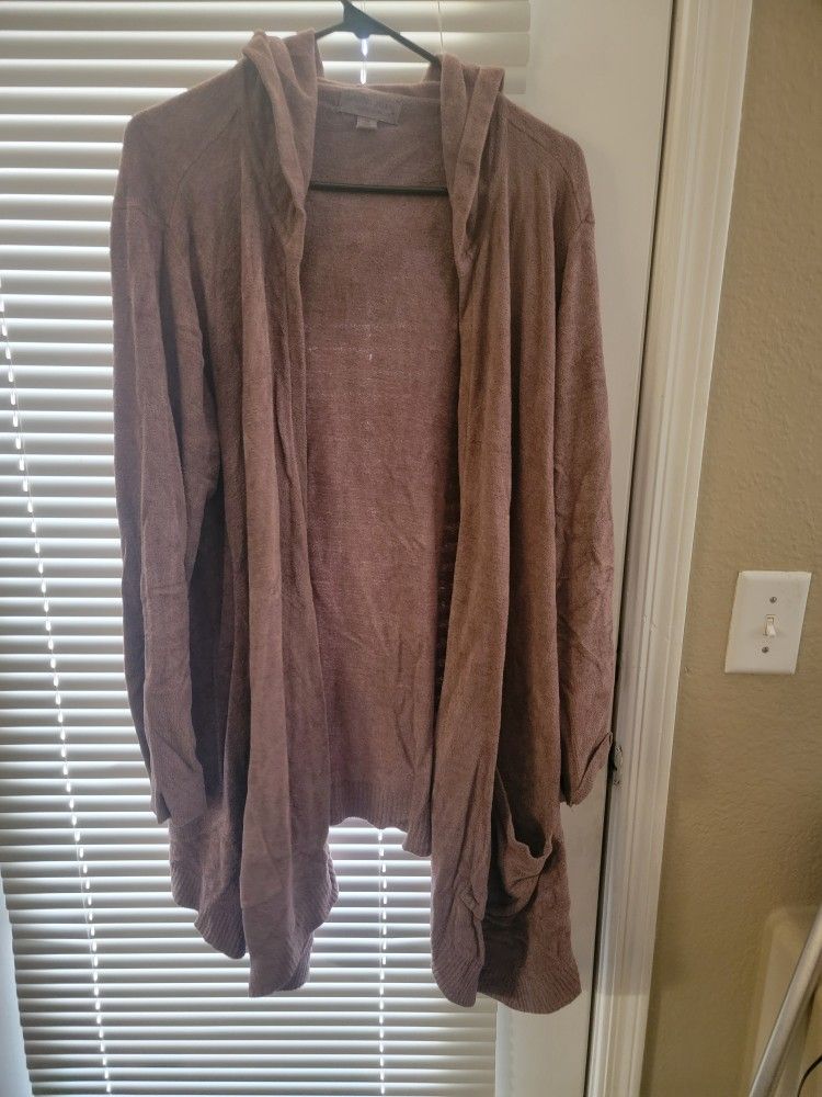 Brand new Barefoot dreams cozy chic ultra lite with hoodie