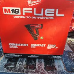 M18 Fuel Angled Finish Nailer
15-Gauge (tool only)