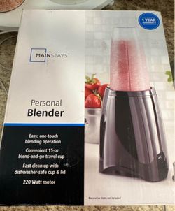 Mainstays Personal Blender – New