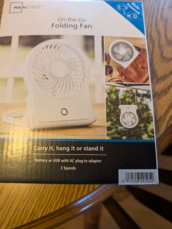 Portable folding fan new mainstay
