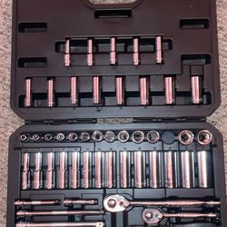 Matco Silver Eagle 1/4” 3/8” Master Socket Set