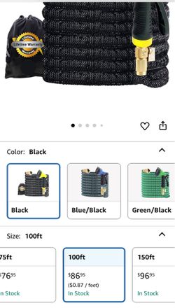 Brand New Gardenhose 100ft with Holder