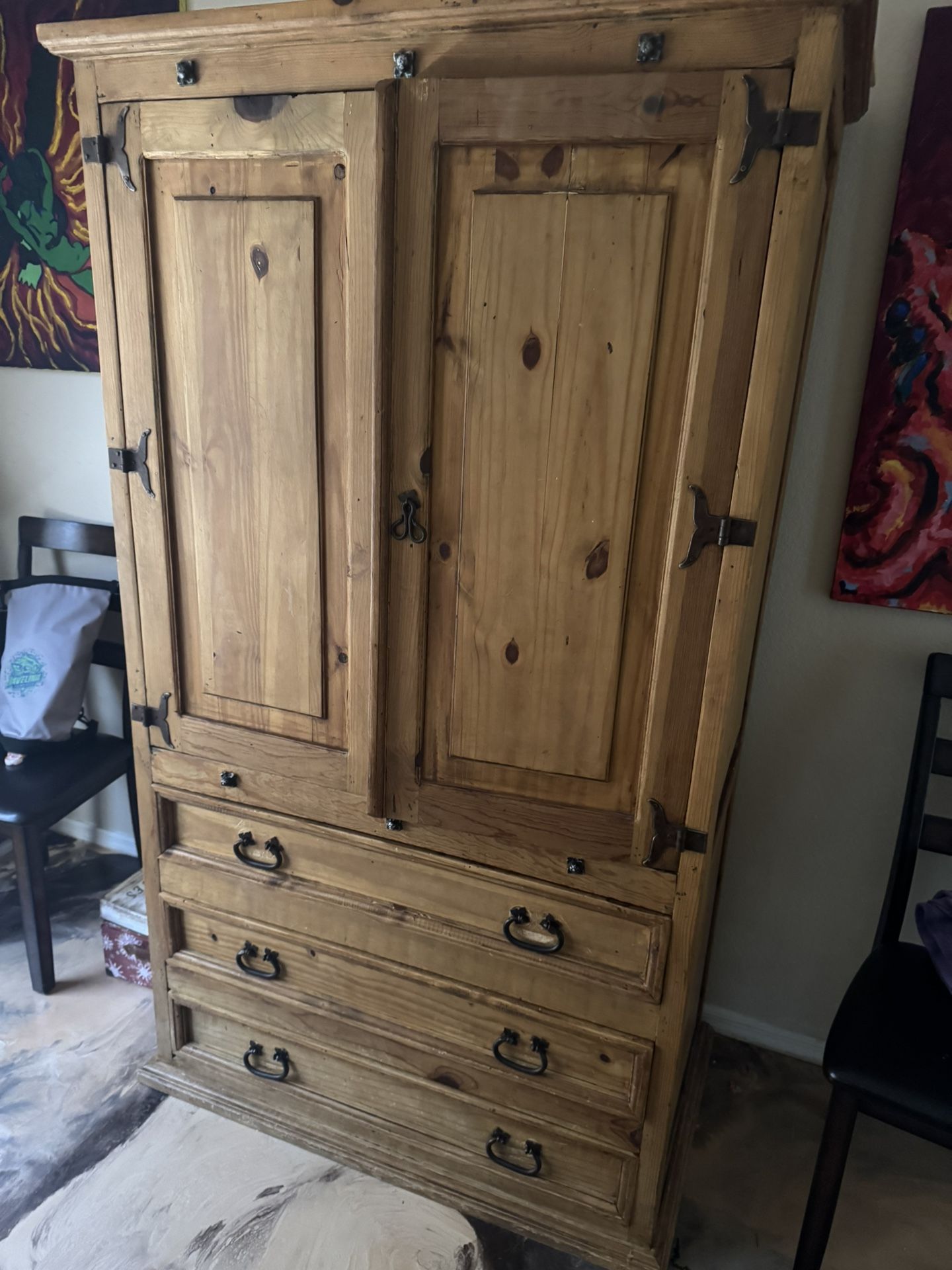 Armoire Solid Wood (oak)
