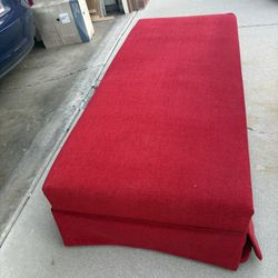 bed couch red 