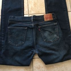 Levis 505 . Blue Jeans . 34 X34.